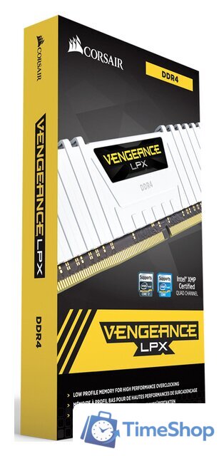 Оперативная память Corsair Vengeance LPX 2x8GB DDR4 PC4-25600 [CMK16GX4M2B3200C16W] - Изображение №3 — Интернет-магазин Time-Shop