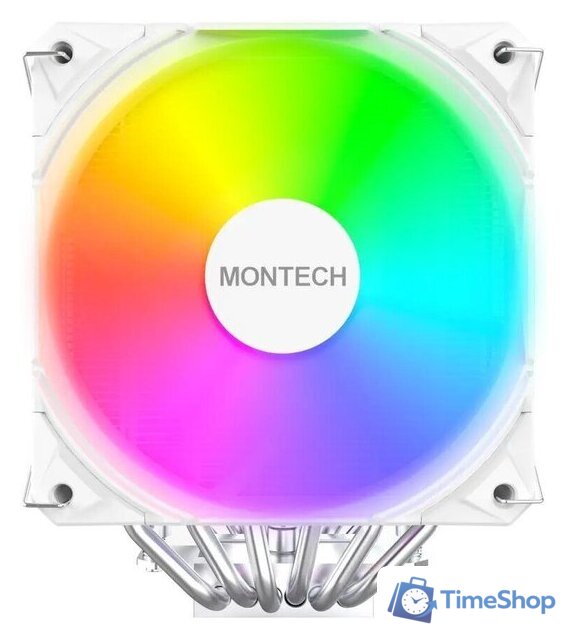 Кулер для процессора Montech NX600 ARGB (белый) - Изображение №2 — Интернет-магазин Time-Shop
