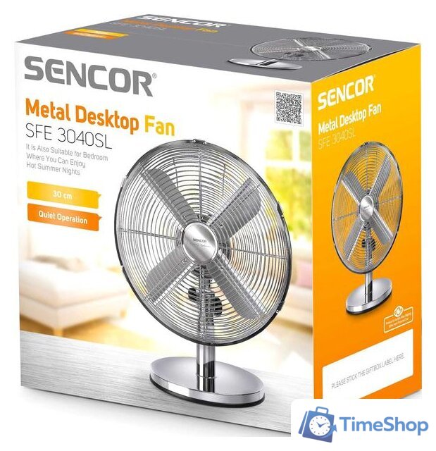 Вентилятор Sencor SFE 3040SL - Изображение №9 — Интернет-магазин Time-Shop