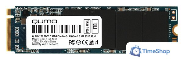 SSD QUMO Novation M2 NVMe 512GB Q3DT-512GMSY-NM2 - Изображение №1 — Интернет-магазин Time-Shop