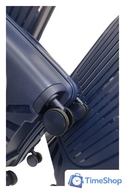 Чемодан-спиннер Mironpan 23107 (S, темно-синий) - Изображение №2 — Интернет-магазин Time-Shop