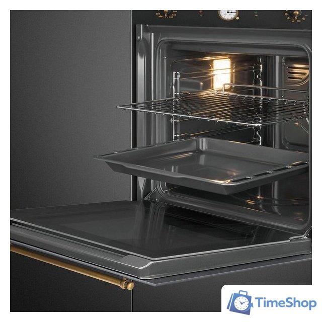 Электрический духовой шкаф Smeg SFP68C1TAO - Изображение №4 — Интернет-магазин Time-Shop