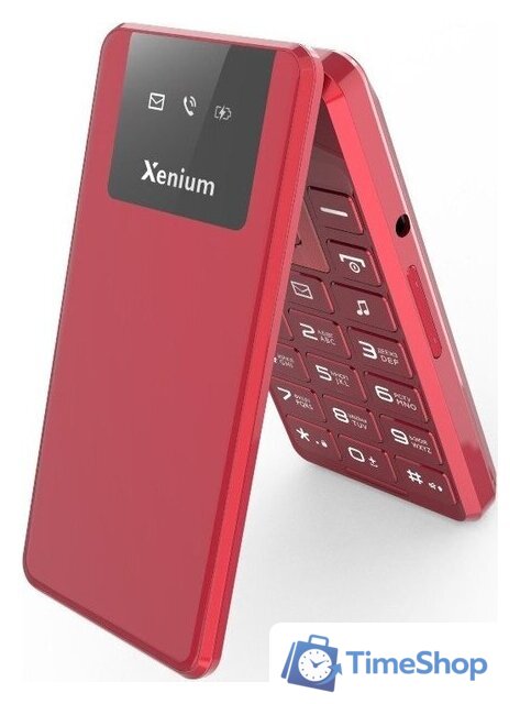 Кнопочный телефон Xenium X600 (красный) - Изображение №6 — Интернет-магазин Time-Shop