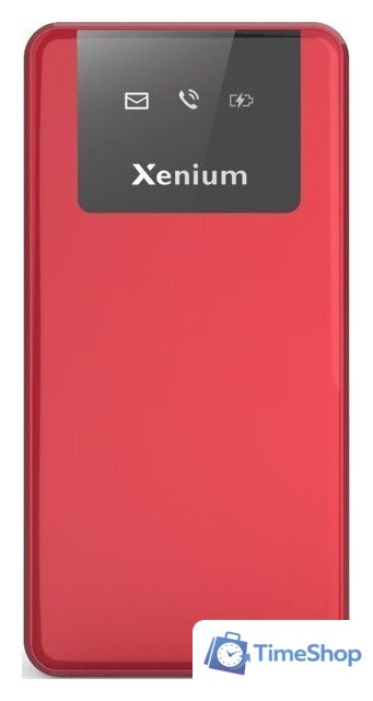 Кнопочный телефон Xenium X600 (красный) - Изображение №2 — Интернет-магазин Time-Shop