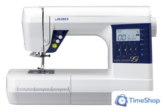 Электронная швейная машина Juki HZL-G220 - Изображение №2 — Интернет-магазин Time-Shop