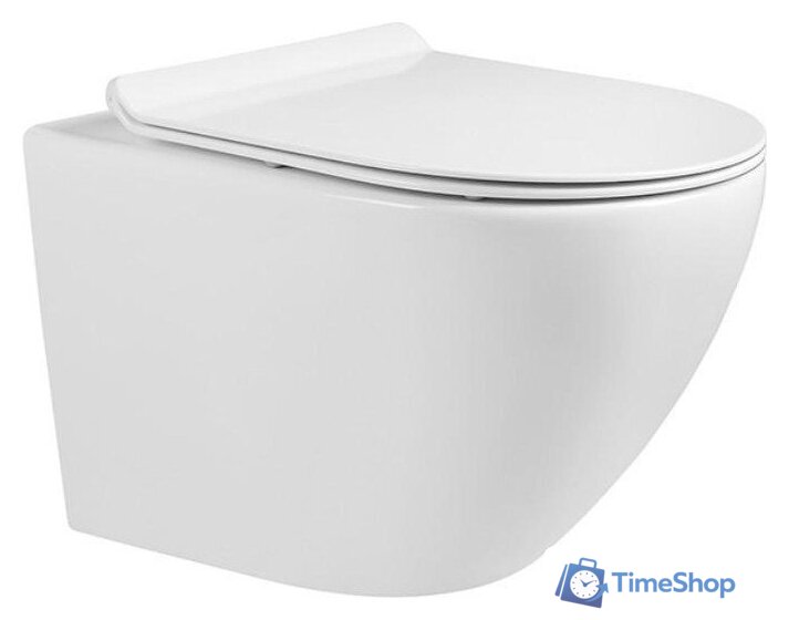 Унитаз подвесной Grado GD-W203T + GROHE Rapid SL 39504000 (с кнопкой смыва) - Изображение №2 — Интернет-магазин Time-Shop