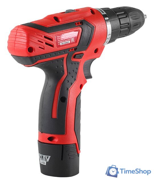 Дрель-шуруповерт Wortex BD 1015DLi BD1015DLi0006 (с 1-им АКБ) - Изображение №2 — Интернет-магазин Time-Shop