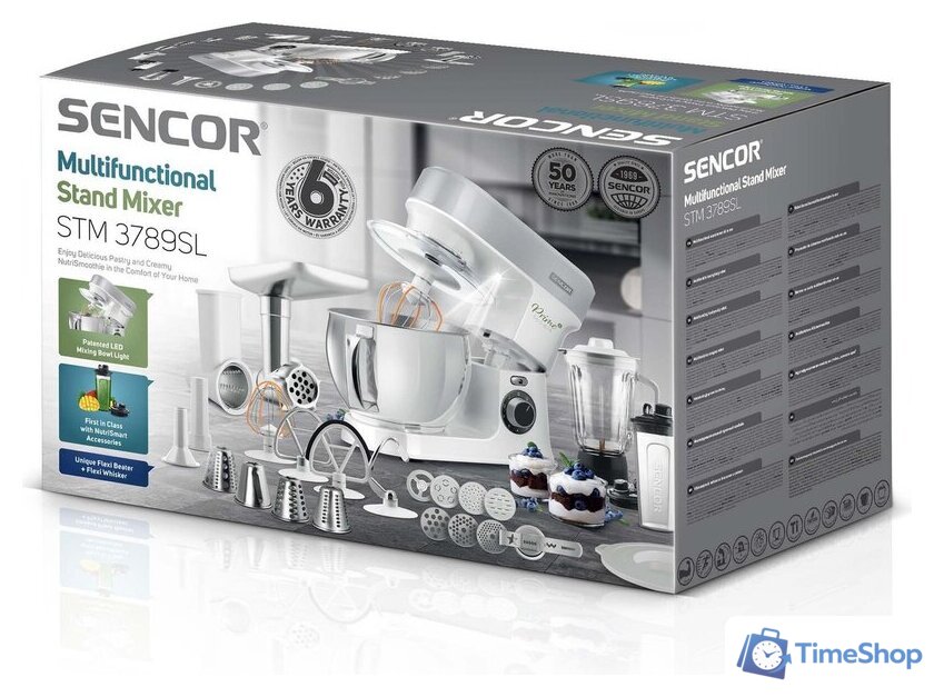 Кухонная машина Sencor STM 3789SL - Изображение №18 — Интернет-магазин Time-Shop