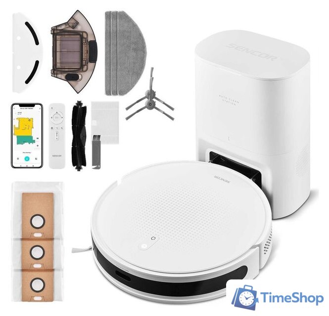 Робот-пылесос Sencor SRV 7485WH - Изображение №1 — Интернет-магазин Time-Shop