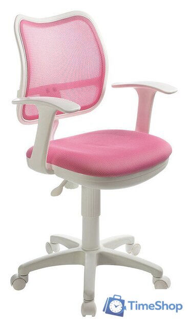 Офисное кресло Бюрократ CH-W797/PK/TW-13A - Изображение №1 — Интернет-магазин Time-Shop