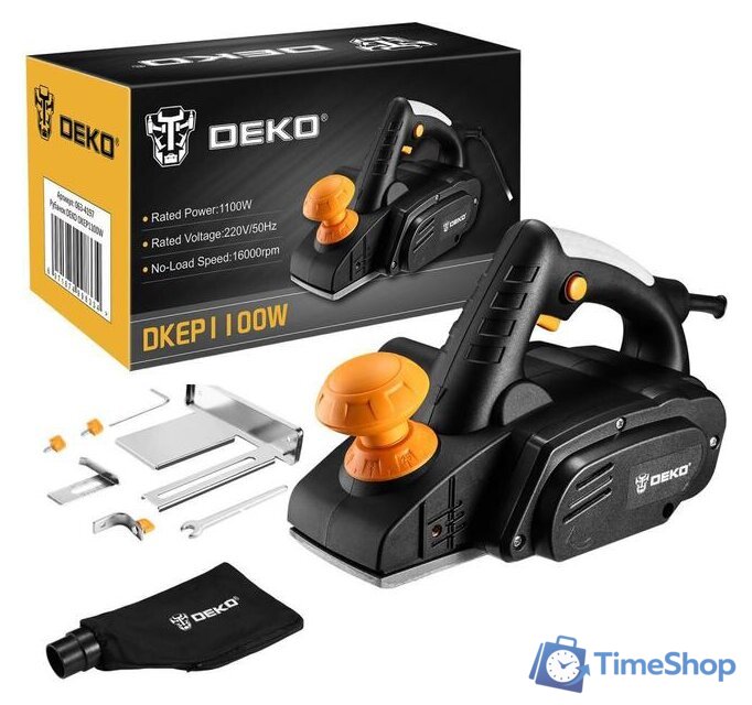 Рубанок Deko DKEP1100W 063-4197 - Изображение №1 — Интернет-магазин Time-Shop