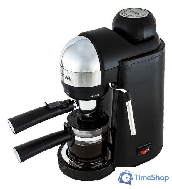 Рожковая кофеварка Pioneer CM106P (черный) - Изображение №1 — Интернет-магазин Time-Shop