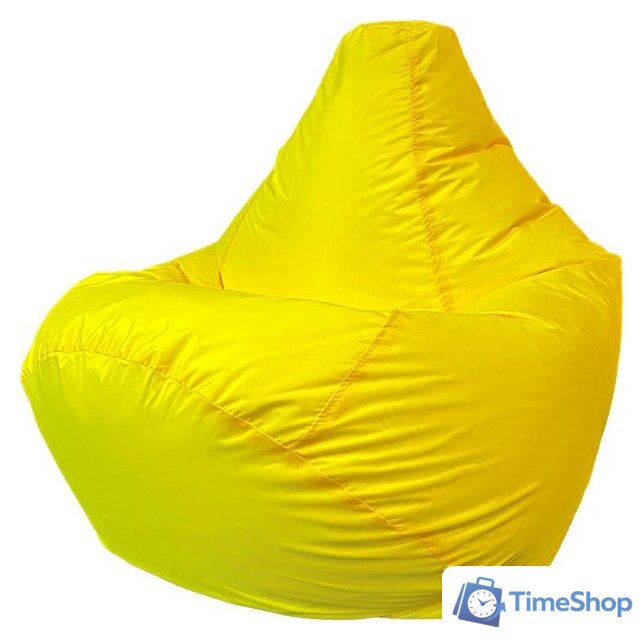 Кресло-мешок Flagman Груша Мега Г3.1-07 (желтый) - Изображение №1 — Интернет-магазин Time-Shop