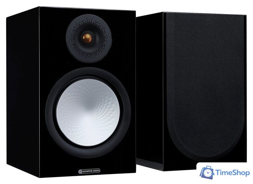 Полочная акустика Monitor Audio Silver 100 7G (черный глянцевый) - Изображение №1 — Интернет-магазин Time-Shop