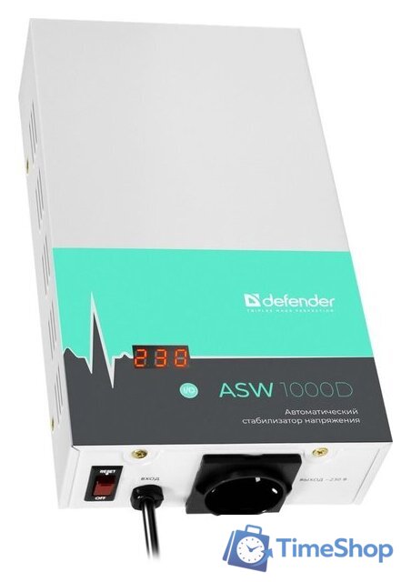 Стабилизатор напряжения Defender ASW 1000D - Изображение №3 — Интернет-магазин Time-Shop