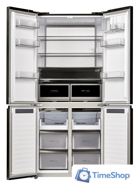 Четырёхдверный холодильник MAUNFELD MFF190NFDBG - Изображение №3 — Интернет-магазин Time-Shop