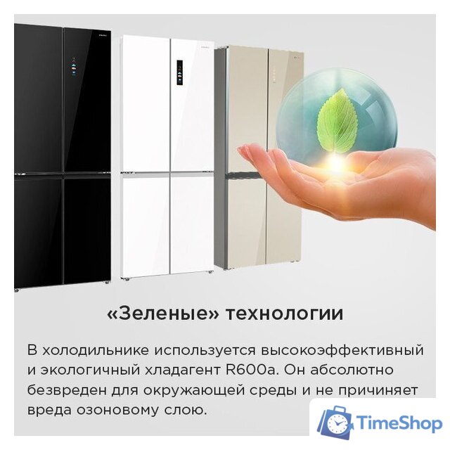 Четырёхдверный холодильник MAUNFELD MFF190NFDBG - Изображение №32 — Интернет-магазин Time-Shop