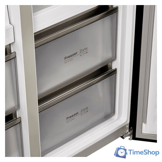 Четырёхдверный холодильник MAUNFELD MFF190NFDBG - Изображение №15 — Интернет-магазин Time-Shop
