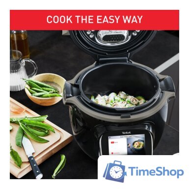 Мультиварка-скороварка Tefal Cook4me Touch CY9128 - Изображение №2 — Интернет-магазин Time-Shop