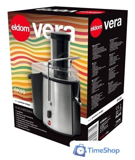 Соковыжималка Eldom SK9S - Изображение №3 — Интернет-магазин Time-Shop