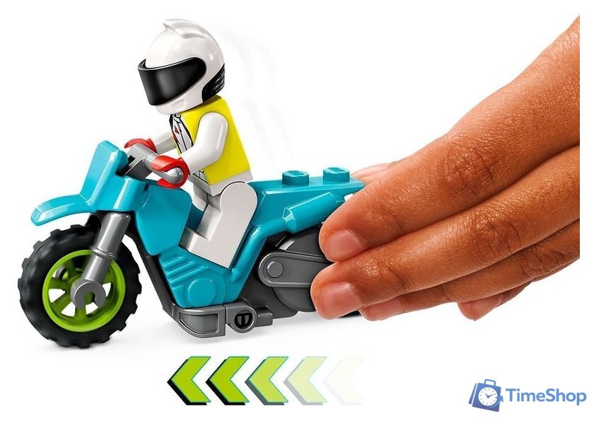 Конструктор LEGO City 60357 Трюковый грузовик и огненное кольцо - Изображение №5 — Интернет-магазин Time-Shop