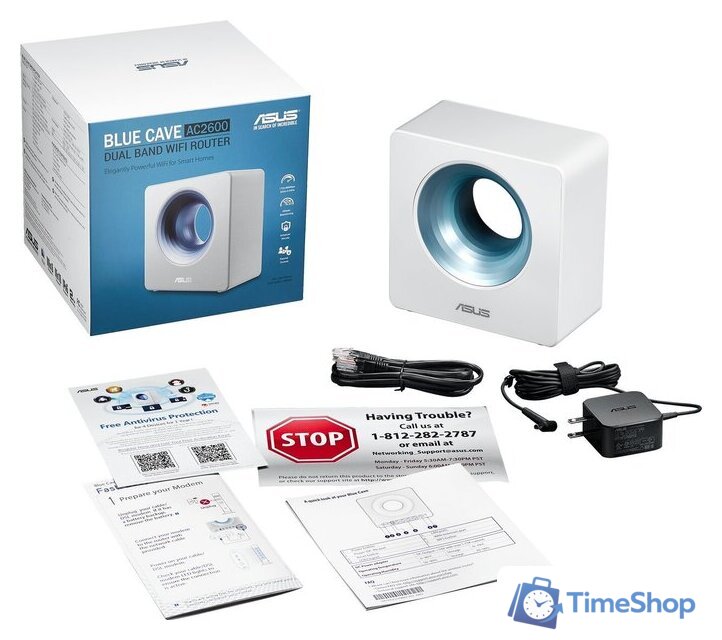 Wi-Fi роутер ASUS Blue Cave - Изображение №7 — Интернет-магазин Time-Shop