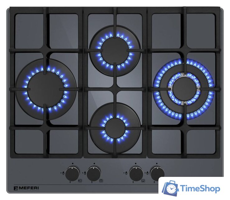 Варочная панель Meferi MGH604GR Glass Ultra - Изображение №1 — Интернет-магазин Time-Shop