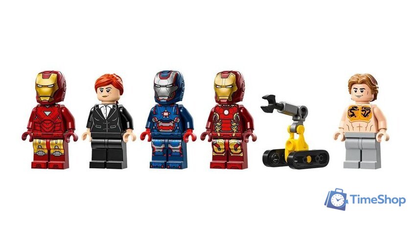 Конструктор LEGO Marvel Лаборатория Железного Человека: Зал Доспехов 76315 - Изображение №9 — Интернет-магазин Time-Shop