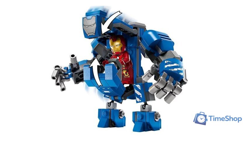 Конструктор LEGO Marvel Лаборатория Железного Человека: Зал Доспехов 76315 - Изображение №6 — Интернет-магазин Time-Shop