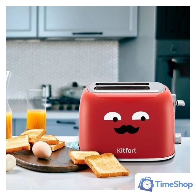 Тостер Kitfort KT-6218-1 - Изображение №2 — Интернет-магазин Time-Shop