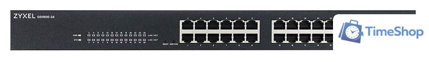 Настраиваемый коммутатор Zyxel GS1900-24-EU0101F - Изображение №3 — Интернет-магазин Time-Shop
