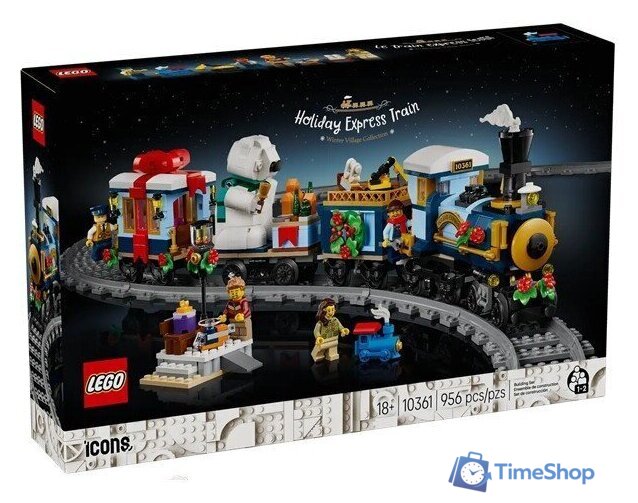 Конструктор LEGO Icons 10361 Праздничный экспресс - Изображение №1 — Интернет-магазин Time-Shop