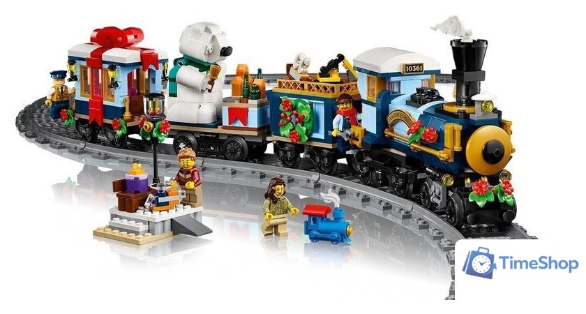Конструктор LEGO Icons 10361 Праздничный экспресс - Изображение №3 — Интернет-магазин Time-Shop