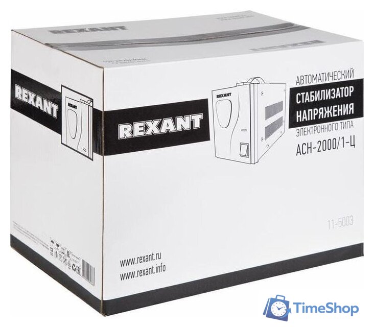 Стабилизатор напряжения Rexant AСН-2 000/1-Ц - Изображение №4 — Интернет-магазин Time-Shop