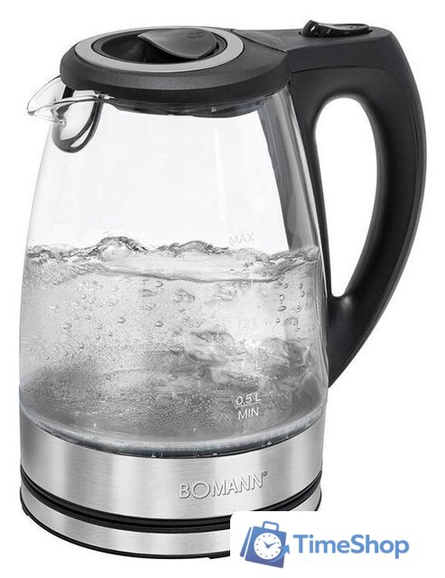 Электрический чайник Bomann WKS 6032 G CB - Изображение №2 — Интернет-магазин Time-Shop