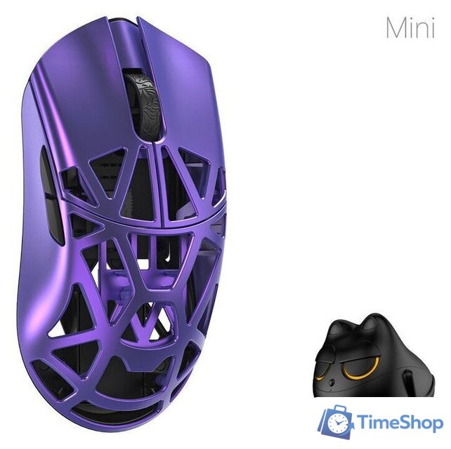 Игровая мышь WLMouse Beast X Mini Pro Omron Solid Sides (фиолетовый) - Изображение №1 — Интернет-магазин Time-Shop
