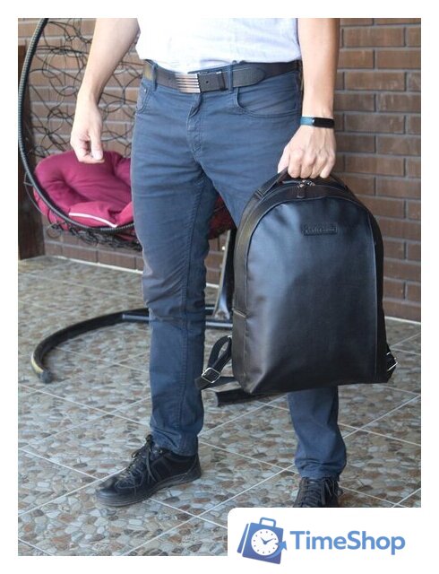 Городской рюкзак Carlo Gattini Ferramonti 3098-01 (черный) - Изображение №5 — Интернет-магазин Time-Shop