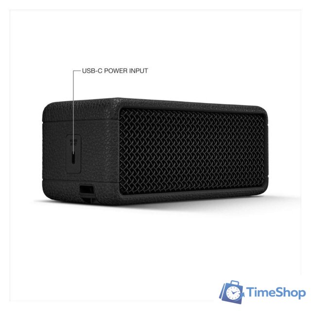 Беспроводная колонка Marshall Emberton III (черный/латунь) - Изображение №3 — Интернет-магазин Time-Shop