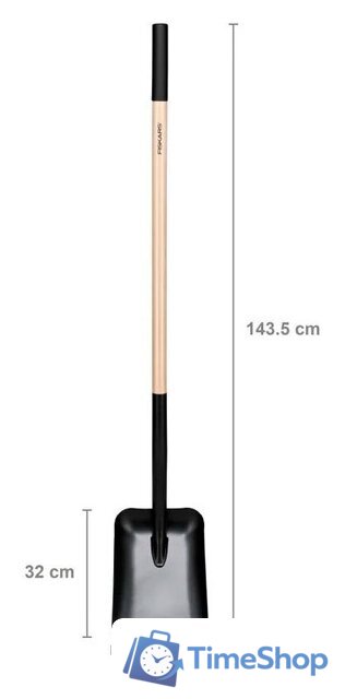 Лопата совковая Fiskars Solid 1066724 - Изображение №4 — Интернет-магазин Time-Shop