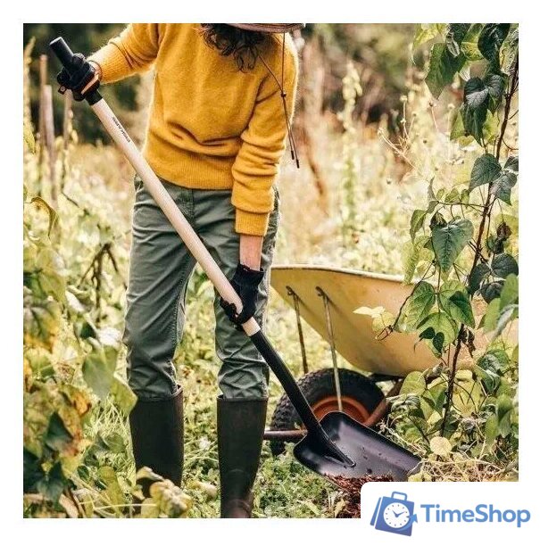 Лопата совковая Fiskars Solid 1066724 - Изображение №3 — Интернет-магазин Time-Shop