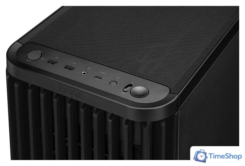 Корпус ASUS ProArt PA401 Wood Edition - Mesh Panel (черный) - Изображение №6 — Интернет-магазин Time-Shop