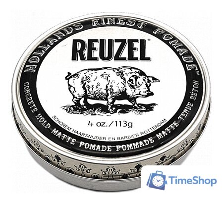Помада Reuzel Concrete Hold Matte Pomade 113 г - Изображение №1 — Интернет-магазин Time-Shop