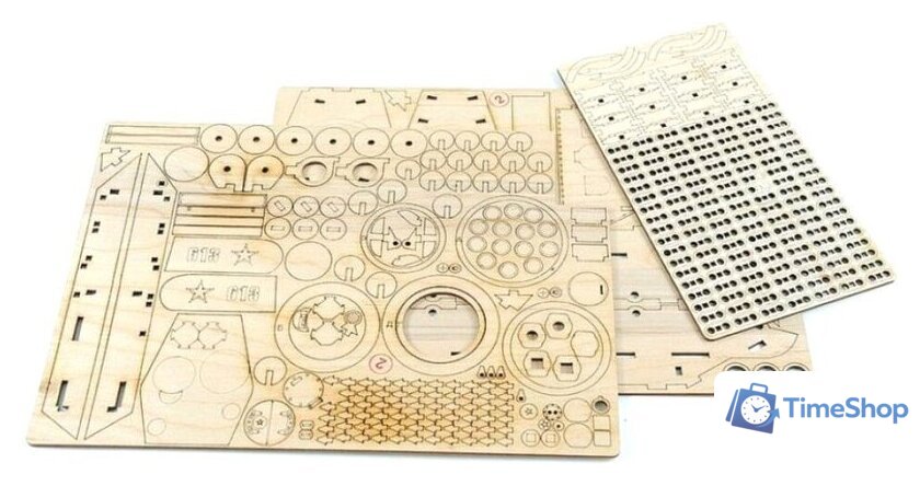 3Д-пазл Lemmo Танк МС-1 (Т-18) 00-25 - Изображение №5 — Интернет-магазин Time-Shop