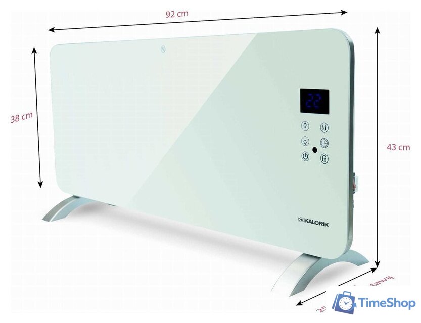 Конвектор Kalorik CEH 2000 W - Изображение №5 — Интернет-магазин Time-Shop