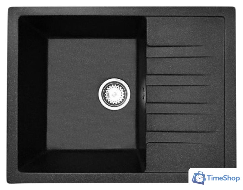 Кухонная мойка AV Engineering Best AV650500BBKA (черный) - Изображение №1 — Интернет-магазин Time-Shop