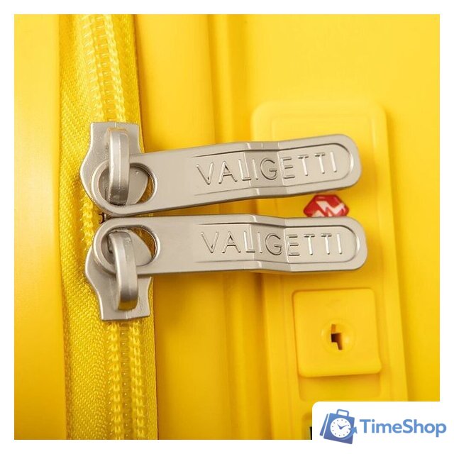 Чемодан-спиннер VALIGETTI 344-8026/2-20YLW (желтый) - Изображение №7 — Интернет-магазин Time-Shop