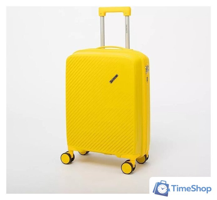 Чемодан-спиннер VALIGETTI 344-8026/2-20YLW (желтый) - Изображение №3 — Интернет-магазин Time-Shop