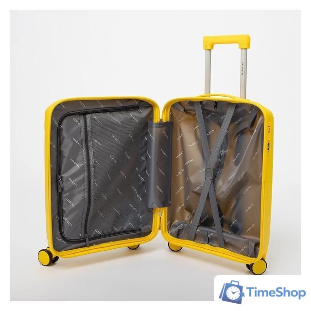 Чемодан-спиннер VALIGETTI 344-8026/2-20YLW (желтый) - Изображение №12 — Интернет-магазин Time-Shop