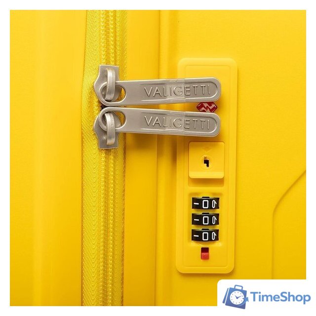Чемодан-спиннер VALIGETTI 344-8026/2-20YLW (желтый) - Изображение №8 — Интернет-магазин Time-Shop