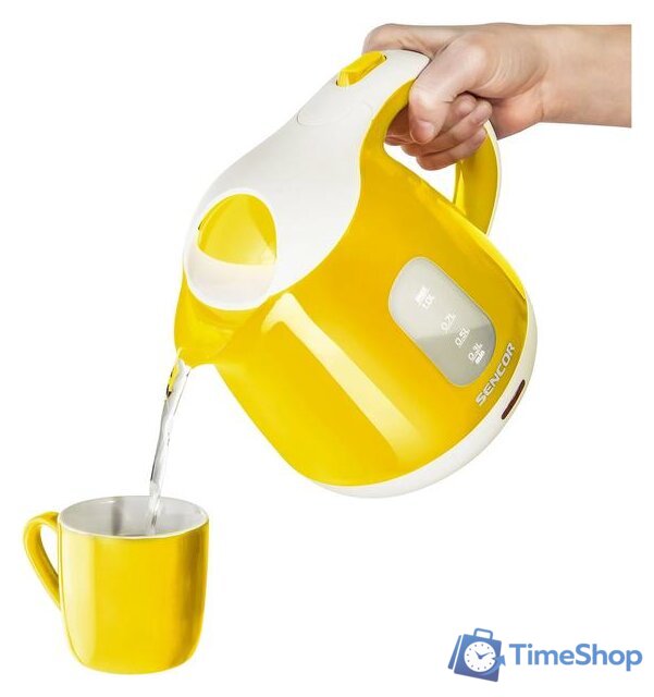 Электрический чайник Sencor SWK 1016YL - Изображение №8 — Интернет-магазин Time-Shop